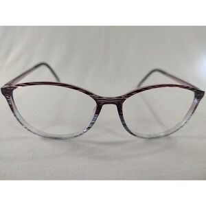 Silhouette SPX 1564 6050 Eyeglass Frames Purple Striped 52-14-130 Austria Womens